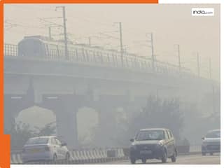 दिल्ली-NCR में 'गंभीर' श्रेणी में पहुंचा AQI ; चारों तरफ धुंध की चादर, आंखों में जलन और सांस लेने में हो रही है दिक्कत