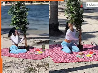 Ladki Ka Video: पेड़ से ही सच्ची मोहब्बत कर बैठी लड़की, बोली- देखते ही कुछ-कुछ होता है | देखें वीडियो