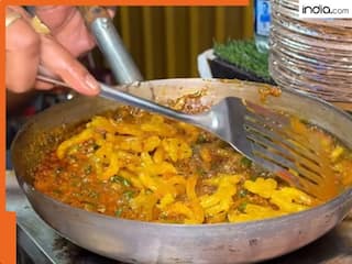 Viral Video: मीठी जलेबी की मसालेदार सब्जी! इस डिश ने सोशल मीडिया पर लोगों का दिमाग जमा दिया, देखिए