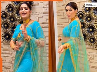 Dance Ka Video: सपना चौधरी ने साड़ी में किया ऐसा कड़क डांस, दिनभर देखेंगे तब भी मन नहीं भरेगा | देखें वीडियो