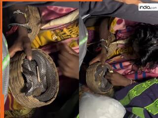 Train Ka Video: ट्रेन में सांप लेकर चढ़ गया शख्स, फिर जो हुआ एक-एक यात्री हिल गया | देखें वीडियो