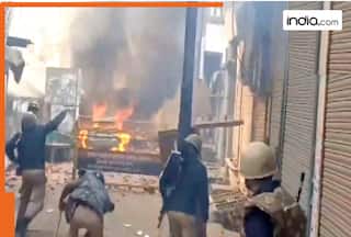 Sambhal Mosque Survey: 3 dead, vehicles set ablaze in clashes over mosque survey in Uttar Pradesh