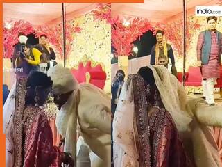 Bride Groom Video: जयमाला में अचानक ये क्या करने लगा दूल्हा, देखते ही शर्मिंदा हो गई दुल्हन | देखें वीडियो
