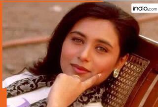 'Dedh futiya', this actor used to call Rani Mukerji by this name, they gave 2 superhit films together, not worked together for 24 years, not Salman, Aamir, Shah Rukh