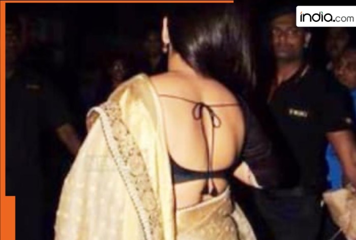 This actress went to receive Best Actress Award in oiled hair, simple suit, her name is ..