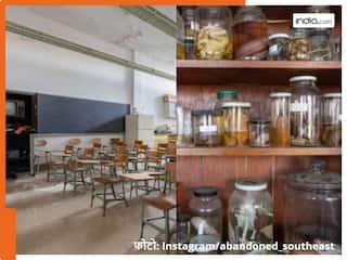 सालों से बंद पड़े कॉलेज में जब पहुंचा शख्स तो रह गया दंग,  लैब की बोतलों में कैद थे इंसान और जानवरों के अंग!