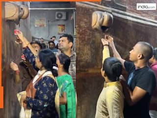 Viral Video: बांके बिहारी मंदिर में चरणामृत समझकर AC का पानी पी गए श्रद्धालु, देखें वीडियो