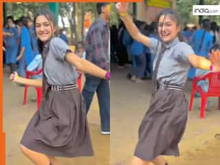 Girl Dance Video: सपना चौधरी के गाने पर छा गई स्कूल गर्ल, गजब डांस से उड़ा दिया गरदा | देखें वीडियो