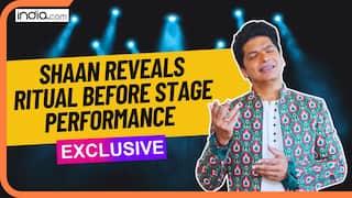 Singer Shaan REVEALS his ritual before every performance - Exclusive