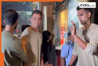 Tu dhakka kyun maar raha hai...   , Arjun Tendulkar PUSHED around in public, video goes viral