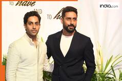Abhishek Bachchan arrives without Aishwarya Rai at Aaliyah Kashyap's reception amid divorce rumours, netizens say