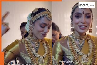 Sobhita Dhulipala dances to dhol beats after Naga Chaitanya's baraat enters the venue: 'Meri shaadi...' - Watch viral video