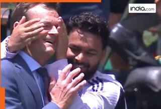 Watch: Rishabh Pant pranked Adam Gilchrist by blindfolding him