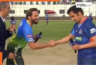 Shahid Afridi comes to Gautam Gambhir's defense amid criticism, shares  strong  opinion