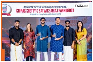 Paralympics star Dharambir, badminton duo Satwik-Chirag, and Sreeja Akula Shine at GoSports Foundation Awards 2024