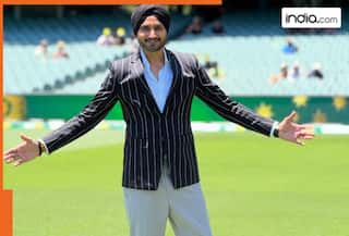 WATCH: Harbhajan Singh brings smiles to many faces, shows kindness abroad by taking off his blazer and gifting it