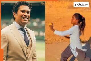 WATCH: 'Shades of Zaheer Khan', Sachin Tendulkar highly amazed by the bowling of a village girl, her name is...