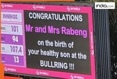 SA vs PAK 3rd ODI: Heartwarming moment as couple welcomes baby at The Wanderers, announcement on  big  screen...