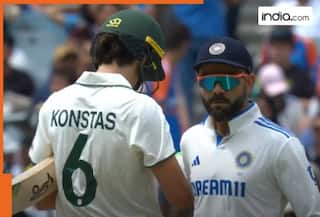 Sam Konstas mimics Virat Kohli’s shoulder barge in fourth-inning chase, Watch Video