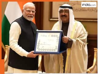 कुवैत में सर्वोच्च सम्मान से नवाजे गए PM मोदी, 'द ऑर्डर ऑफ मुबारक अल कबीर' से हुए सम्मानित