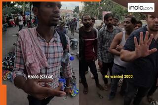 Scammed in India on Day 1: Foreigner visiting India shares harrowing experience in Delhi, says the locals    Watch viral video