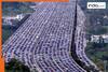 World's longest traffic jam that stretched for 100 km, 12 days, temporary houses were erected, it happened on…, the place is…