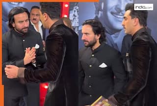 Raj Kapoor 100 Birth Anniversary: रणबीर कपूर के सामने सैफ ने जोड़े हाथ, फैंस ने कहा जीजा-साले में अनबन