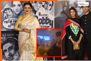 अमिताभ बच्चन के नाती अगस्तय नंदा से मिलीं रेखा, फैंस ने कहा 'नाना के प्यार के संग नाती'- Video