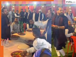 Viral Video: बिना निमंत्रण शादी में खाने पहुंच गया शख्स, पकड़े जाने पर हुआ कुछ ऐसा, देखिए