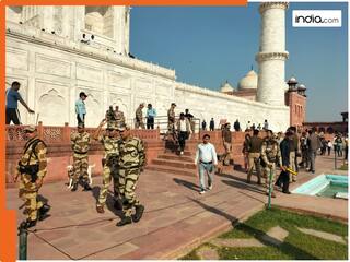 Bomb Threat: ताजमहल को बम से उड़ाने की धमकी, पुलिस ने बढ़ाई सुरक्षा व्यवस्था