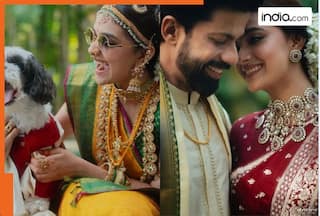 Keerthy Suresh's Iyengar bridal saree had a self written poem and was an ode to her... - Viral video