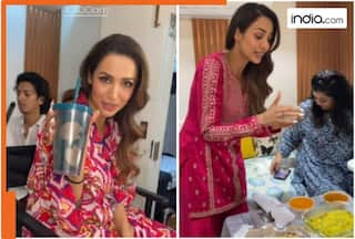 What is Malaika Arora's ABC juice she starts her day with? Know her diet routine