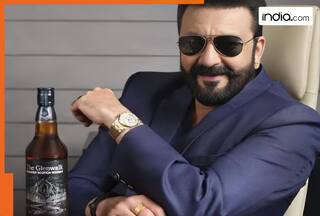Sanjay Dutt's whisky brand hits record sales in just 7 months, it is price at Rs…, name of brand is...