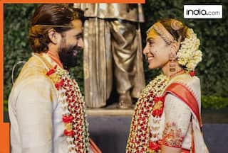 Newlyweds Naga Chaitanya and Sobhita Dhulipala grin ear to ear as they play the ring game in UNSEEN viral video - WATCH
