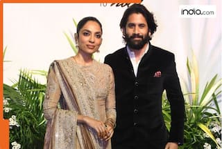 Newlywed Sobhita Dhulipala attends Aaliyah Kashyap's reception with Naga Chaitanya, wears 150-year-old bridal...