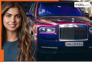 Mukesh Ambani's daughter Isha Ambani spotted with colour-changing luxury SUV, it is worth Rs..., features include...