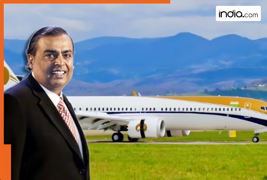 Mukesh Ambani owns super luxurious Boeing 737 MAX jet, where it flies and who pilots this flying mansion? Their salary is...