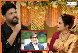 Kapil Sharma के शो में पहुंची रेखा, अमिताभ का नाम सुनकर कहा 'मुझसे पूछिए उनका एक-एक डायलॉग याद है'