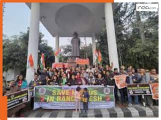 Bangladesh: हिंदुओं पर अत्याचार के विरोध में पूरे भारत में उबाल ; मुंबई के बोरीवली में निकाला गया कैंडल मार्च