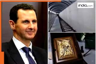 Gold, luxurious rooms, modern facilities... photos of secret tunnel found inside deposed Syria president Bashar al-Assad's palace go viral