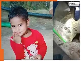 43 घंटे से बोरवेल में फंसा है 5 साल का आर्यन ,सुरंग बनाकर बच्चे को निकालने की जद्दोजहद जारी