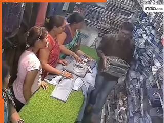 Chorni Ka Video: पलक झपकते ही चोरनी ने चुरा लिया सामान, दुकानदार को भनक तक ना लगी | देखें वीडियो