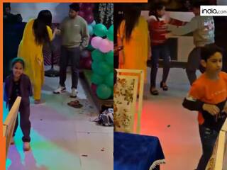 Dance Ka Video: डांस के लिए पत्नी ने पूछा तो मना कर दिया, मगर पड़ोसन के कहते ही कूदने लगा पति | देखें वीडियो