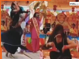Girl Dance Video: लड़की ने किया ऐसा जंपिंग डांस, लोग बोले- रोनाल्डो की बहन है ये तो | देखें वीडियो