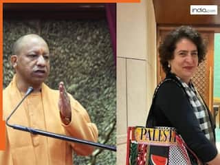 'UP ने 5,600 युवाओं को इजराइल भेजा...', प्रियंका गांधी के 'फिलिस्तीन' बैग पर योगी आदित्यनाथ का तंज