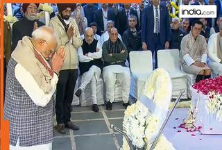 Farewell, Manmohan Singh: Ex-PM's daughter lights funeral pyre, cremation held with full State honours