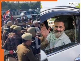 दिल्ली-गाजियाबाद बॉर्डर पर नाकेबंदी के बाद राहुल गांधी ने लिया संभल जाने वाले रास्ते से यूटर्न