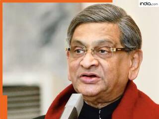 पूर्व विदेश मंत्री और कर्नाटक के CM रह चुके एस एम कृष्णा का निधन, बेंगलुरु में 92 साल की उम्र में ली अंतिम सांस