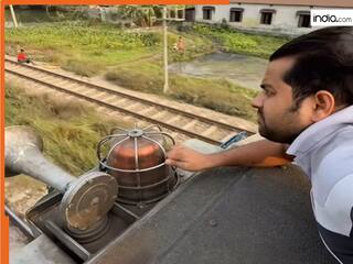 Train Ka Video: सीट ना मिली तो ट्रेन की छत पर लेट गया शख्स, फिर जो किया यकीन ना करेंगे | देखें वीडियो