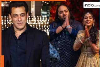 'Bhai ka khauf...' Mukesh Ambani's son Anant Ambani leaves his seat to greet Salman Khan, the actor didn’t... watch viral video